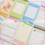 New Arrival Guangzhou Advertisement Stationery Promotional Eco Friendly Paper Writing Letter Shape Sticky Note Cube for Student