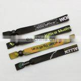 Fabric Handicraft Event Woven Printed Numbered Wristbands thumbnail-5