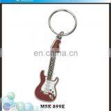 Branson Souvenir Gifts Metal Zinc Alloy Guitar Key Holder Guitar Shape Keychain thumbnail-1
