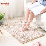 100% Polyester Microfiber Chenille Bath Mat thumbnail-4