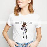 Short-sleeved Summer T-shirt Fashion New Female T-shirt Printing for Ladies thumbnail-3