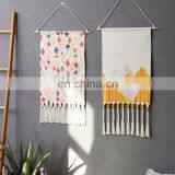 Indoor Home Decor Custom Made Cotton Woven Geometric Printing Pattern Wall Hanging Tapestry thumbnail-4