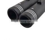 Cafe Racer Steel Black 3.15" Motorcycle Exhaust Muffler Pipe Slip On Pipes for Harley Davison Sportster XL 883 1200 thumbnail-5