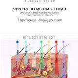 Wholesale 7 Color PDT LED Skin Care Facial Acne Removal Led Light Therapy Beauty Machine With Hot and Cold Stream Spray thumbnail-4