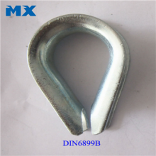 Wire Rope Thimbles DIN6899A/B Galvanized Thimbles G411 G414 Thimbles thumbnail-2