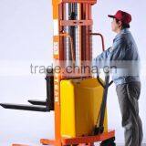 2016 China Supplier Cheap Manual Stacker 3T Semi Electric Pallet Stacker thumbnail-2