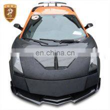 Auto Parts Car Front Carbon Bumper Engine Hoods Suitable For Lambo Gallardo LP550 LP560 Bonnet Upgrade Body Kits Car Accessories thumbnail-1
