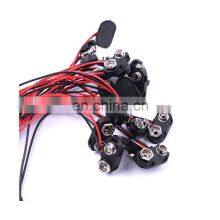 Brand New Hot Sale 80/20Pcs T-Type 9V Car Battery Connector Clip Connectors For Multimeter Automobile Accessories Clips thumbnail-3