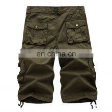Wholesale Zip Fly Casual Summer Chino Cargo Shorts Pants for Men thumbnail-2