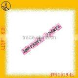 60"*4" Hot Sail Foil Hot Pink Hen Party Sashes on Sale thumbnail-1