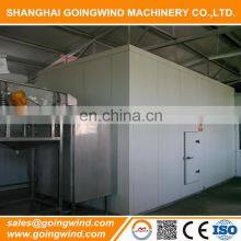 Automatic Foods Fluidized Bed Freezer Machine IQF Fluidized Bed Tunnel Freezing Machinery Good Price for Sale