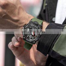 SMAEL 1545 Fashion Digital Quartz Hand Watch For Men Silicone Back Light Outdoor Sports Wrist Watches thumbnail-4