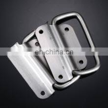 Modern Silver Stainless Steel Cabinet Catch Pull Handle Hinge thumbnail-2