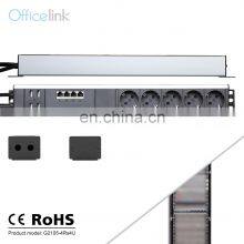 Разъем распределительного устройства питания с сетевым коммутатором и разъемом USB для расширения