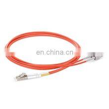LC UPC to SC UPC Duplex 2.0mm PVC (OFNR) OM2 Multimode Fiber Optic Patch Cable thumbnail-3