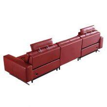 Light Luxury Leather Soft Sofa Space Capsule Cinema Sofa Large Living Room Combination Electric Reclining Function thumbnail-3