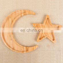 Wholesale Best Selling Kitchen Multifunction Eco Friendly Natural Sushi Ccoffee Star Creative Bamboo Serving Tray thumbnail-5