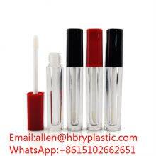 Cosmetic Packaging Empty Vendors Matte Lipgloss Containers White Pink Lipgloss Tubes Custom Logo