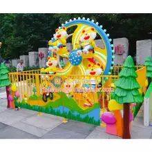 Small and Medium-sized Indoor and Outdoor Amusement Equipment Children's Rotating Mini Ferris Wheel Little Tiger Hero Playground Game Room Mini Entertainment Machine thumbnail-1