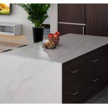 Code：8008，Calacatta Artificial Stone Quartz Slab Kitchen Countertops thumbnail-3