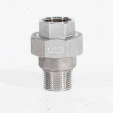 Stainless Steel Male and Female Threaded Union, Cast Pipe Fittings With Male and Female Threads Unions thumbnail-1