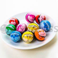 Factory Wholesale Various Design Hot Sale Printed Bouncy Ball Bouncy Toy Rubber Balls thumbnail-1