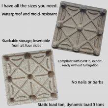 Standard / Non-Standard Molded Wood Pallets Static Load: 3 Tons Exempt From Export Quarantine thumbnail-1