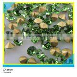 Hotfix Pointback Rhinestone Chrysolite Ss12 24pp 1 Gross 144 Pcs thumbnail-1