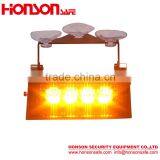 Amber LED Strobe Emergency Visor traffic Dash Deck Lights for Vehicle HV-141