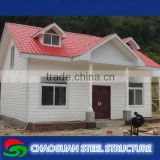 anchor-hold and elegant modular prefabricated villa china supplier