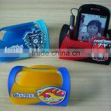 Mobile Phone Adversting Gifts 3D Pvc Holder, Rubber Phone Support With 3D Logo thumbnail-2