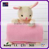 Blankets Fleece / Polar Fleece Blanket With Rabbit Toy thumbnail-1