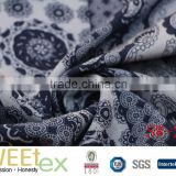 2017 Spring top selling women dress soft 100%Rayon 45S*45S poplin plain print fabric