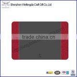 Perfect Design Leather Executive Desk Pad With Padded Pebble-grained Side Panels