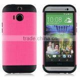 Super Slim 2 Tone Composite Hybrid Case for One M8 thumbnail-1