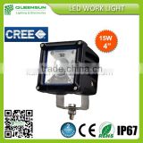 The lowest price!! 4inch 15W Cree LED work light QS-REWL15-C