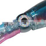 CHSQUID2 Hard Body Octopus Lure With Pvc Skirts Trolling Lure for Sea Fishing thumbnail-2