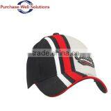 High quality letter embroidered 5 panel baseball cap