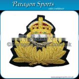 R.N.A.S. Royal Naval Air Service RNAS Officers Cap Badge Handmade Bullion Wire Cap Badge
