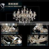 China Wholesalers Modern Pendant Light Cognac LED Crystal Chandelier Big Glass Chandeliers Hanging Lamp Lighting CZ3010/16+8 thumbnail-5