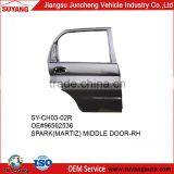 Auto metal body parts chevrolet spark rear door right