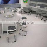 High School Pathology Lab Reagents Hexagonal Wooden Table