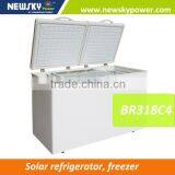 New Design Solar Powered Deep Freezer 318 Litre dc Solar Freezer Br318 thumbnail-1