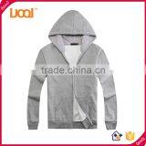 Custom Printed Cheap Hoodies Sweatshirts OEM Men's Plain Zip Up Fleece Hoody Jacket