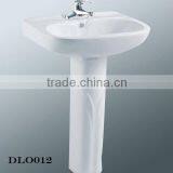 DLO012 Ceramic Cheap Pedestal Sinks