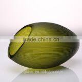 Promotion Decor Glass Oval Vase Green Cheap thumbnail-2