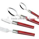 Stainless Steel Flatware With Colored Handle T072