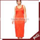 Jersey Casual Fat Women Dresses Pictures thumbnail-1