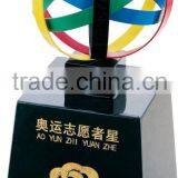 Olympic Postulant Metal&wooden Carft Medle Trophy thumbnail-1