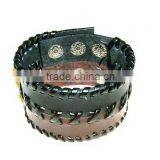 Excellent Quality New Coming Cord End Leather Bracelet thumbnail-4
